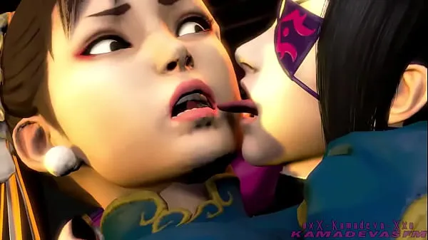 Film klip Juri Han vs Chun Li - lesbian terbaik