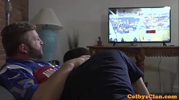 Best Muscle bear pounds twink during rugby match clips Movies