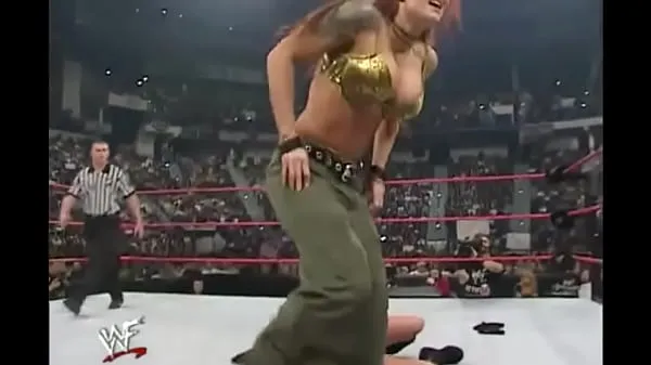 Melhores WWE Diva Trish Stratus Stripped To Bra & Panties (Raw 10-23-2000 clipes de filmes