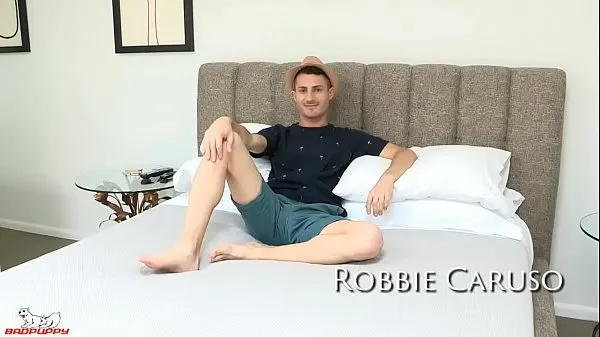 Robbie Caruso pulls his legs back, exposing his tight hole clip hay nhất Phim