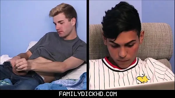 Best Young Twink Stepson And His Stepdad Have Threesome With Twink Latino Boy clips Movies