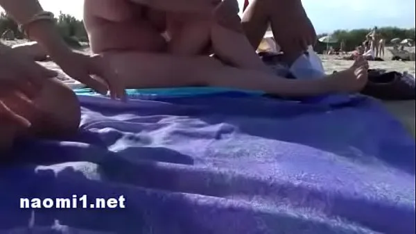 Najlepsze klipy public beach cap agde by naomi slut Filmy