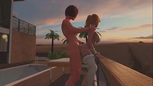 Najboljši Best futanari story. At sunset red shemale lady having sex with a young tranny blonde. Shemale woman hard fucked girl's ass, Hot Cartoon Anal Sex HPL FT 6 1 posnetki, filmi