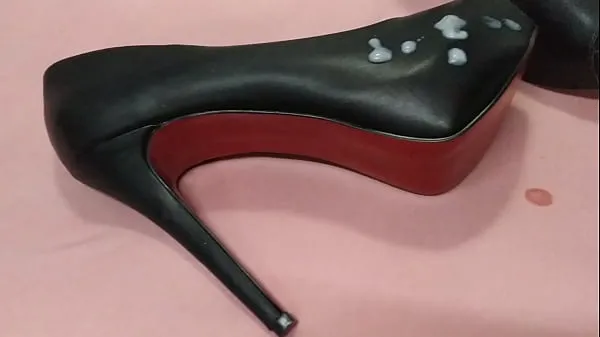 Najboljši Boasting Peep toe shoe red soles posnetki, filmi