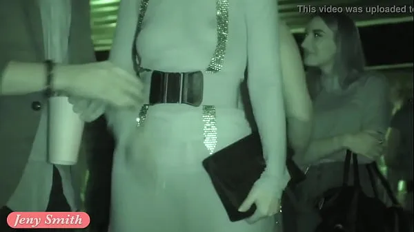 A legjobb Jeny Smith naked in a public event in transparent dress klip filmek
