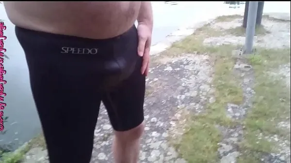 Best Speedo urinating at the canal ** outdoor fun clips Movies