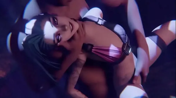 A legjobb League of Legends Jinx Ahegao Fuck klip filmek