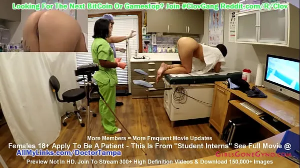 Nurse Lenna Lux Examines Standardize Patient Stefania Mafra While Doctor Tampa Watches During 1st Day of Student Clinical Rounds At GirlsGoneGyno Reup clip hay nhất Phim