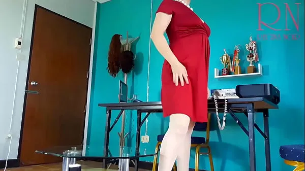 Nude employee. The pretty secretary is putting on white tights. Shows her shaved pussy. Hairy pubis. Secretary without panties. Hidden camera 2 clip hay nhất Phim