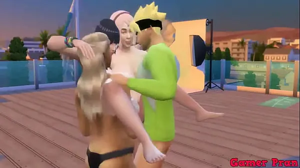 Najlepšie filmy (and their Stepmothers Episode 4 On the last day of training he fucks sakura, hinata, and sunade in a threesome as he likes the most lots of milk for fat girls)