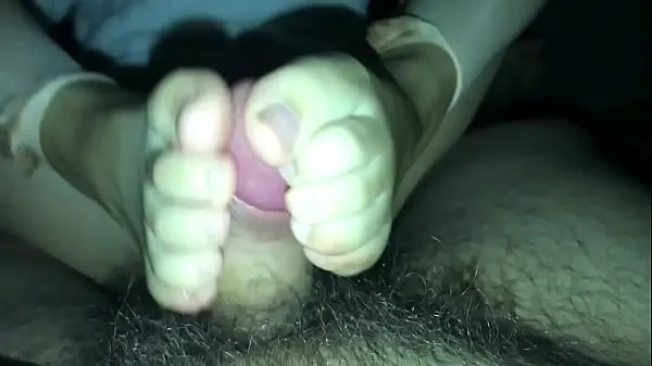 Melhores Footjob chinês cum nos pés clipes de filmes