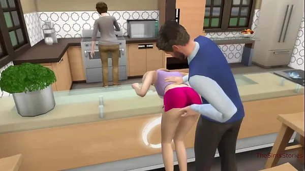 Best Sims 4, Stepfather seduced and fucked his stepdaughter clips Movies