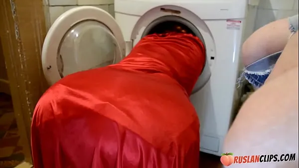 Best Busty Stepsis Stuck in Washing Machine clips Movies