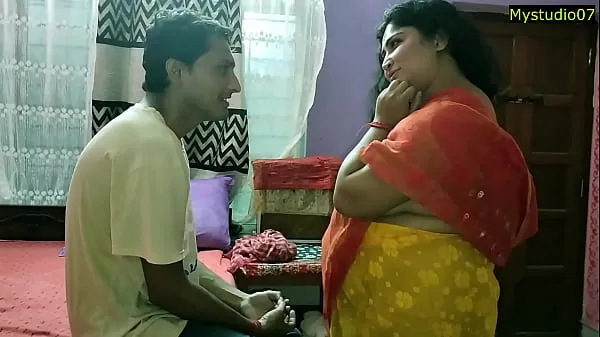 Best Indian Hot Bhabhi XXX sex with Innocent Boy! With Clear Audio clips Movies