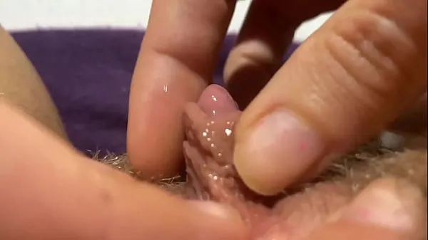 Bedste huge clit jerking orgasm extreme closeup filmklip